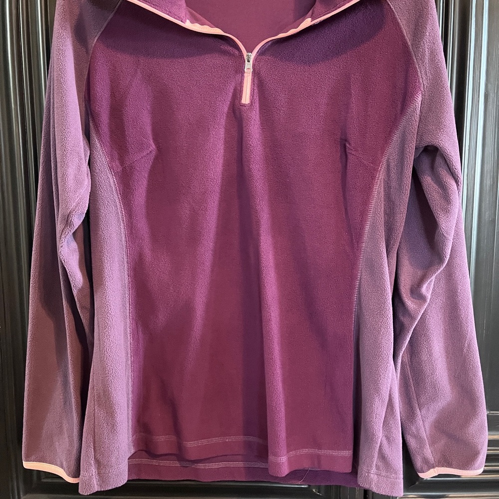 Women's Purple Quarter-Zip Top